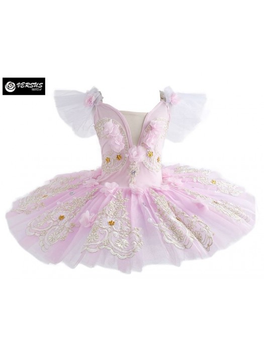 Vestito Tutù Saggio Danza Bambina Donna Schiaccianoci Regina Fiori DANC219